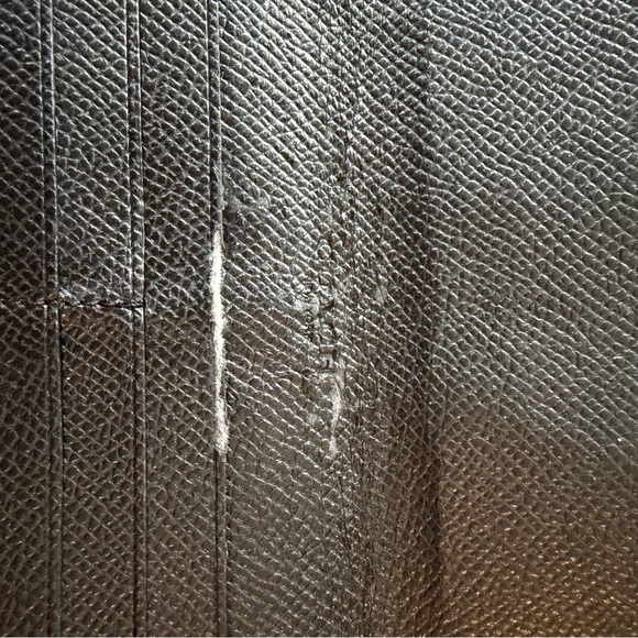 Coach Rehab Black Pebbled Leather Wallet - Picture 8 of 8